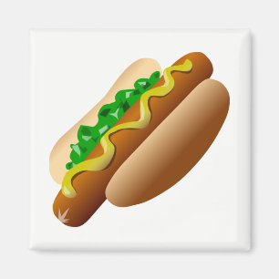 Hotdog Magnet