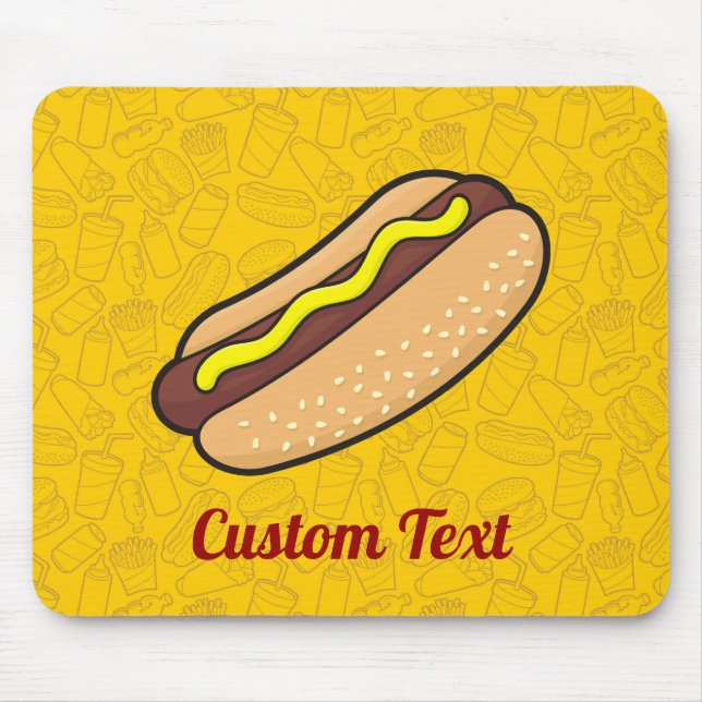 Hotdog Mouse Pad (Front)