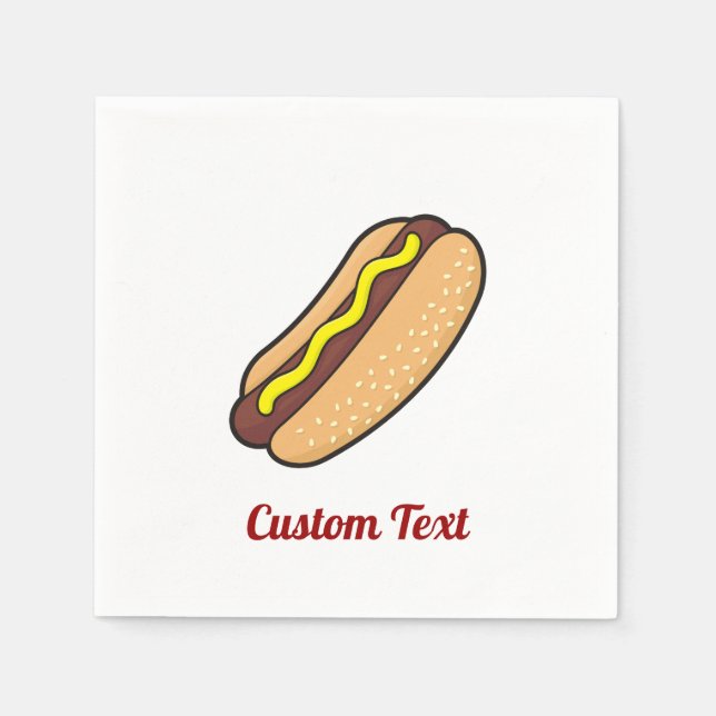 Hotdog Napkins (Front)