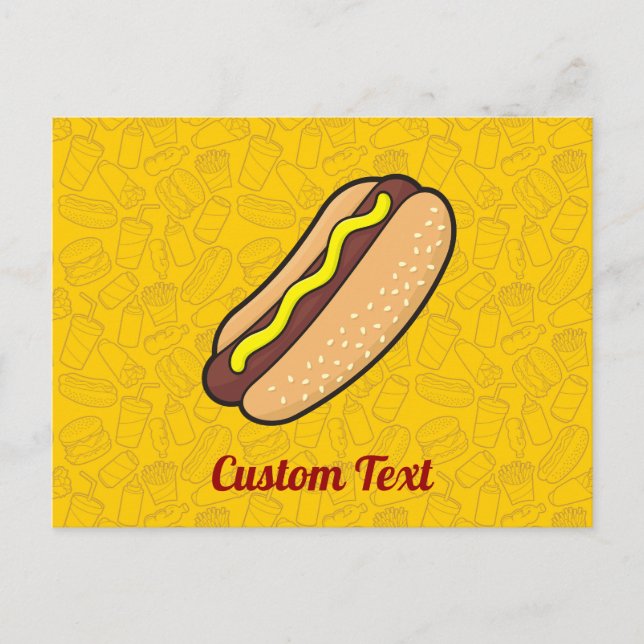 Hotdog Postcard (Front)
