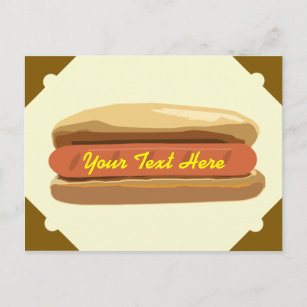 Hotdog Postcard