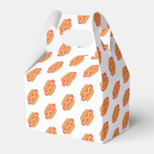 Hotdog simple vector favour box