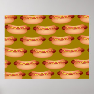 Hotdog Wallpaper Poster