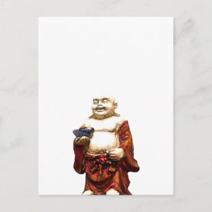 Hotei Laughing Buddha Postcard