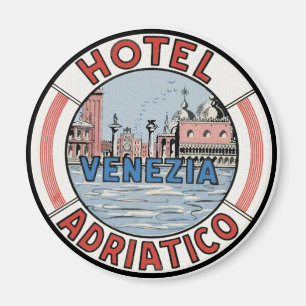 Hotel Adriatico in Venice Magnet