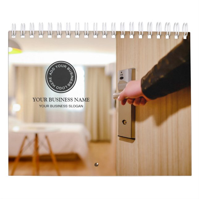 Hotel and Wedding Reception 2025 Business Calendar (Cover)