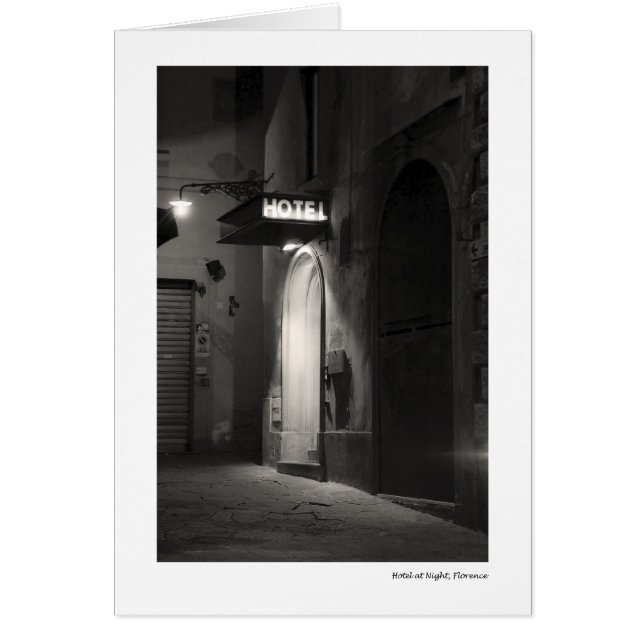 Hotel at Night, Florence (Front)