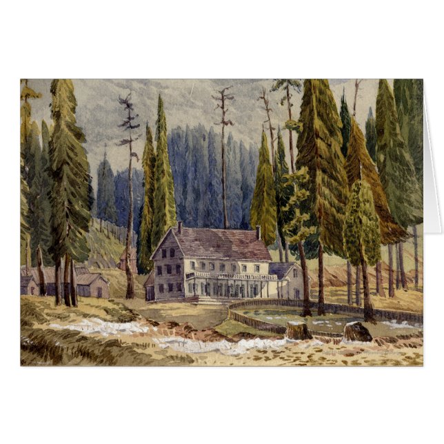 Hotel at the Grove of Mamoth Trees (Front Horizontal)