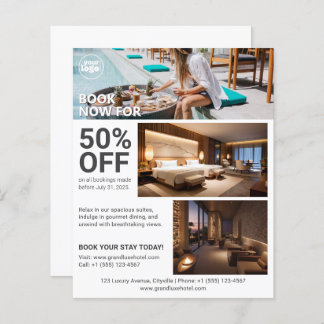 Hotel Booking Minimal Modern Clean Promotional