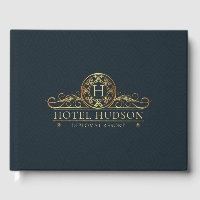 Hotel Branding Luxury Gold Blue