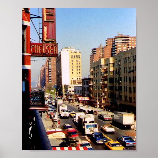 Hotel Chelsea, 8 x 10, New York City, Print (Front)