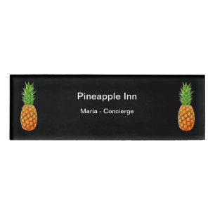 Hotel Concierge Staff Name Tag