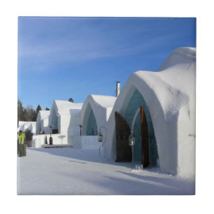 Hotel de Glace, Quebec, Canada Ceramic Tile
