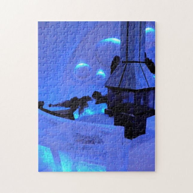 Hotel de Glace, Quebec, Canada Jigsaw Puzzle (Vertical)