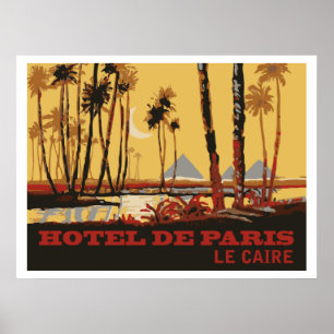 Hotel de Paris (Le Caire) Poster