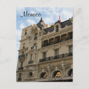 hotel de paris postcard