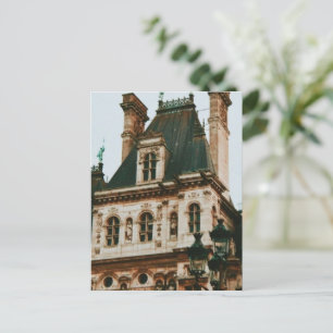 Hotel de Ville, 4th arrondissement, Paris - France Holiday Postcard