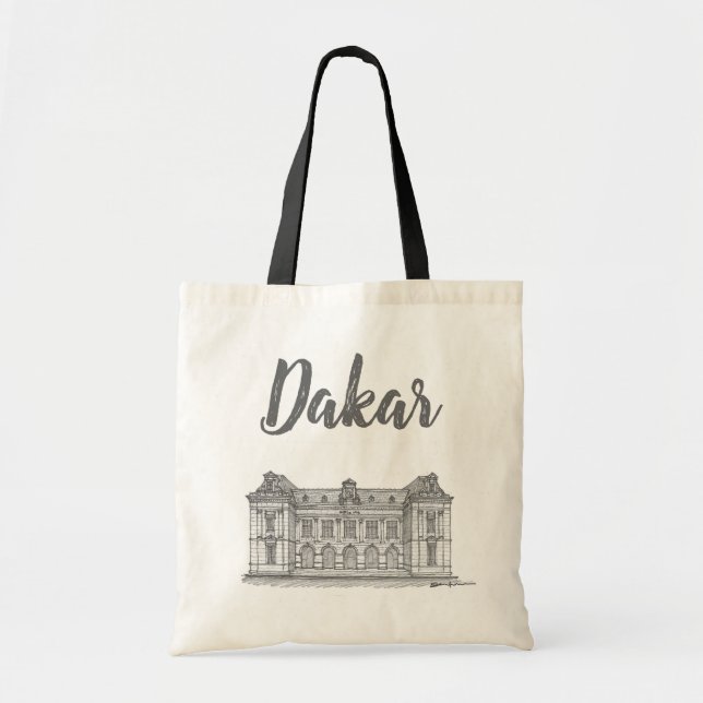 Hôtel de Ville, Dakar, Senegal Tote Bag (Front)