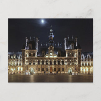 Hotel de Ville Paris Postcard