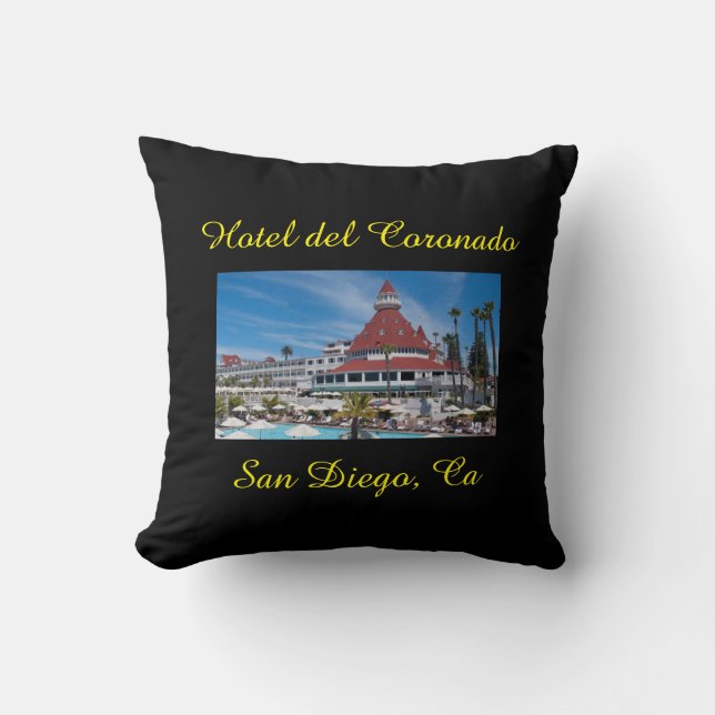 Hotel del Coronado Cushion (Front)