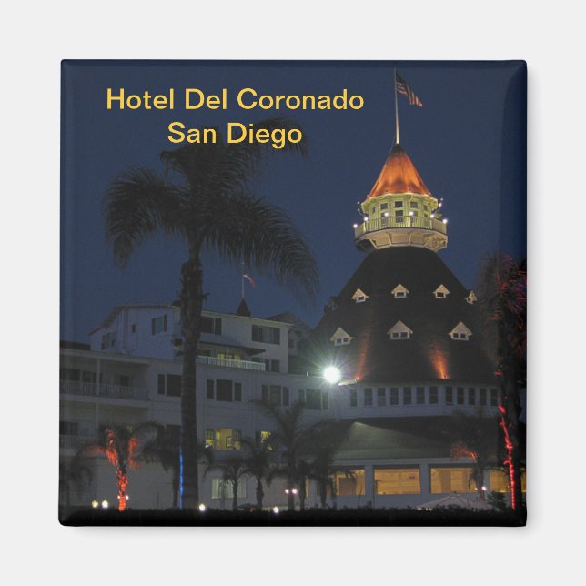 Hotel Del Coronado San Diego California Magnet (Front)