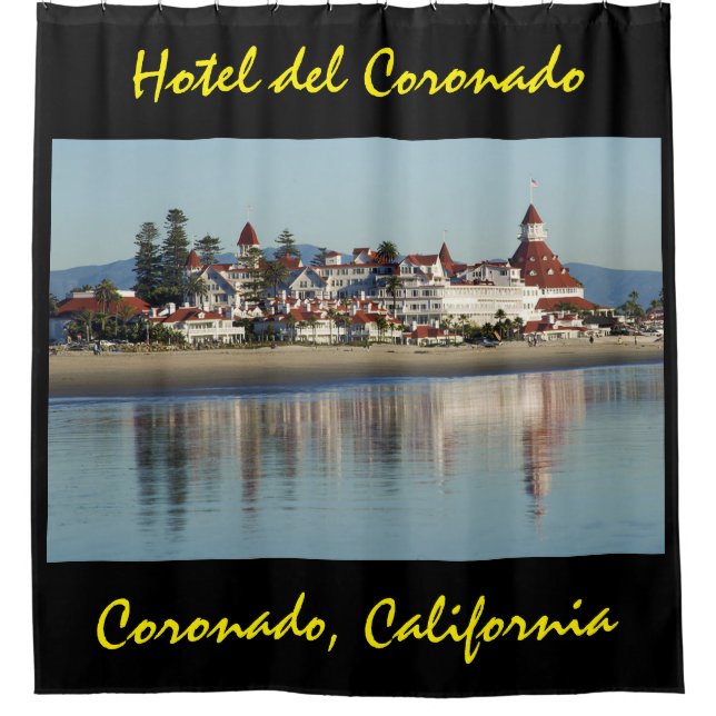 Hotel del Coronado Shower Curtain (Front)