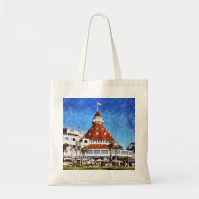 Hotel Del Coronado Tote Bag (Front)