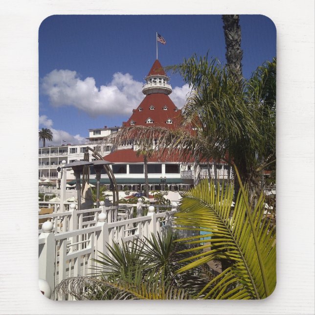 Hotel Del Mouse Pad (Front)