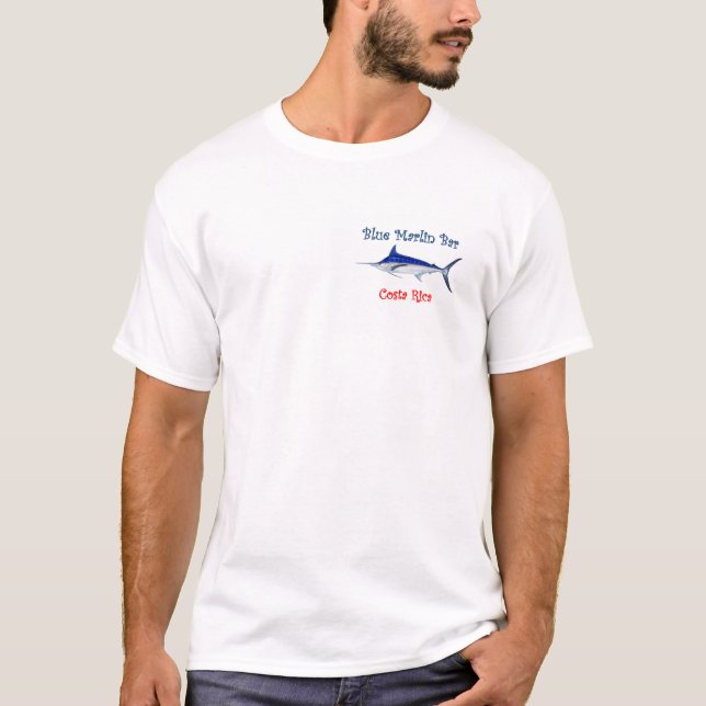 Hotel Del Rey Blue Marlin Bar T-Shirt (Front)