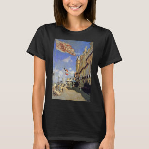 Hotel des Roches Noires, Trouville by Claude Monet T-Shirt