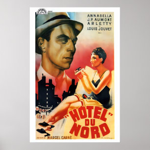Hotel du Nord 1938 Movie POSTER PRINT A1 30s Cult