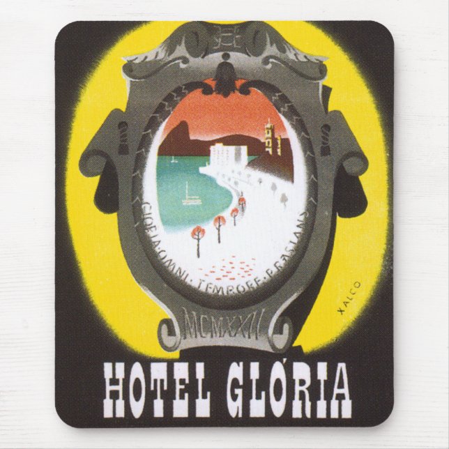 Hotel Gloria Mouse Pad (Front)