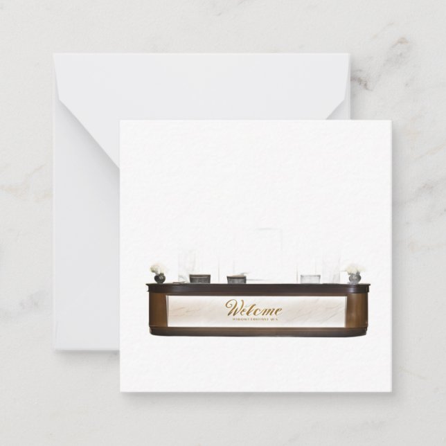  hotel greeting cards (Front)