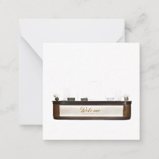 hotel greeting cards
