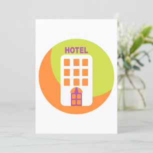 Hotel Icon Invitation
