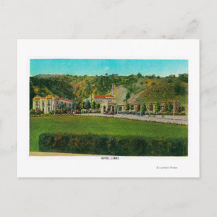 Hotel Lebec and GroundsRidge Route, CA Postcard