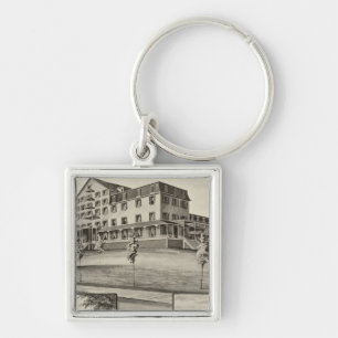 Hotel Lookoff, Sugar Hill, NH Key Ring
