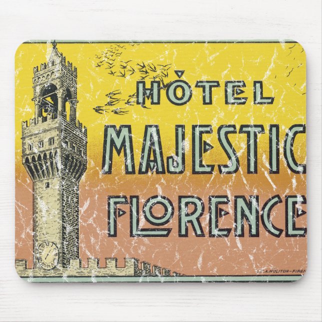 Hotel Majestic - distressed Mouse Pad (Front)