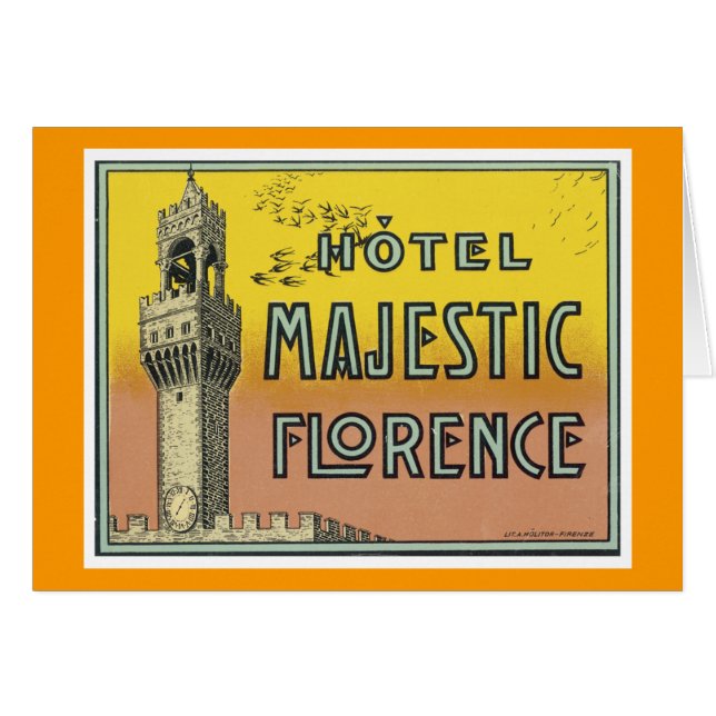 Hotel Majestic Florence (Front Horizontal)
