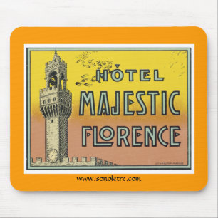 Hotel Majestic Florence Mouse Pad