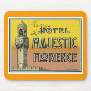 Hotel Majestic Florence Mouse Pad