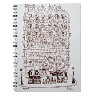 Hotel Mediodia, Madrid, Spain Notebook
