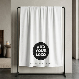 Hotel Name and Logo Guest House Fleece Blanket