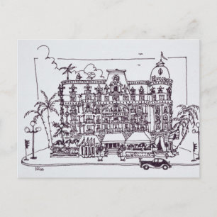 Hotel Negresco English Promenade   Nice, France Postcard