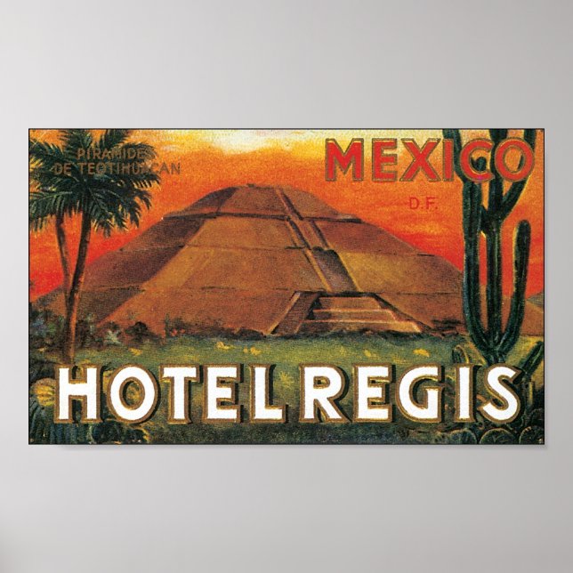 Hotel Regis, Mexico Poster (Front)