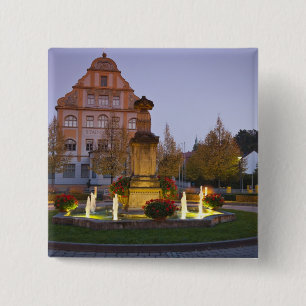 Hotel Residenzschloss Bamberg, Germany 15 Cm Square Badge