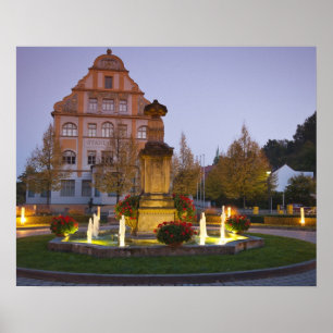 Hotel Residenzschloss Bamberg, Germany Poster