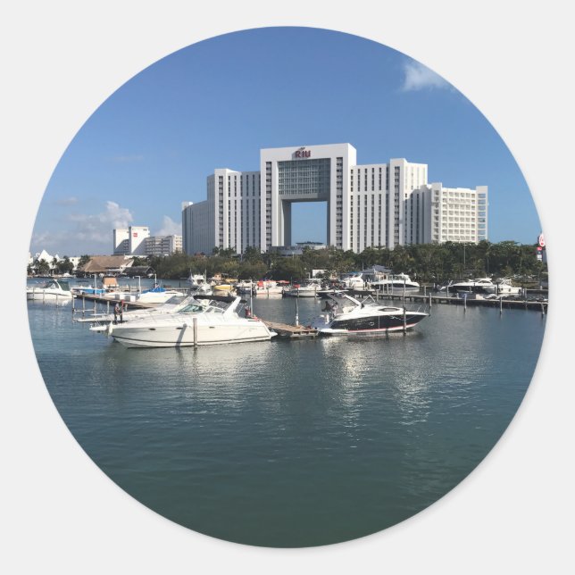 Hotel Riu Palace Cancun, Mexico Stickers (Front)