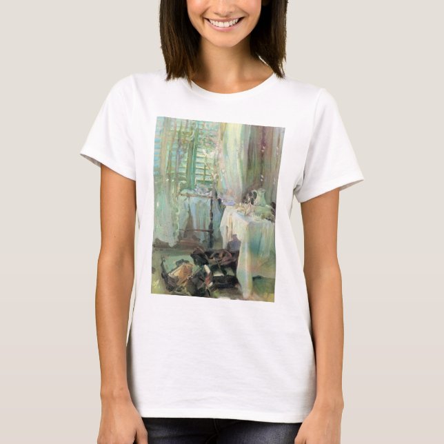 Hotel Room by John Singer Sargent T-Shirt (Front)