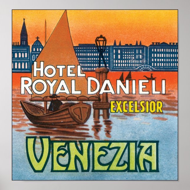 Hotel Royal Danieli Excelsior Venezia Poster (Front)